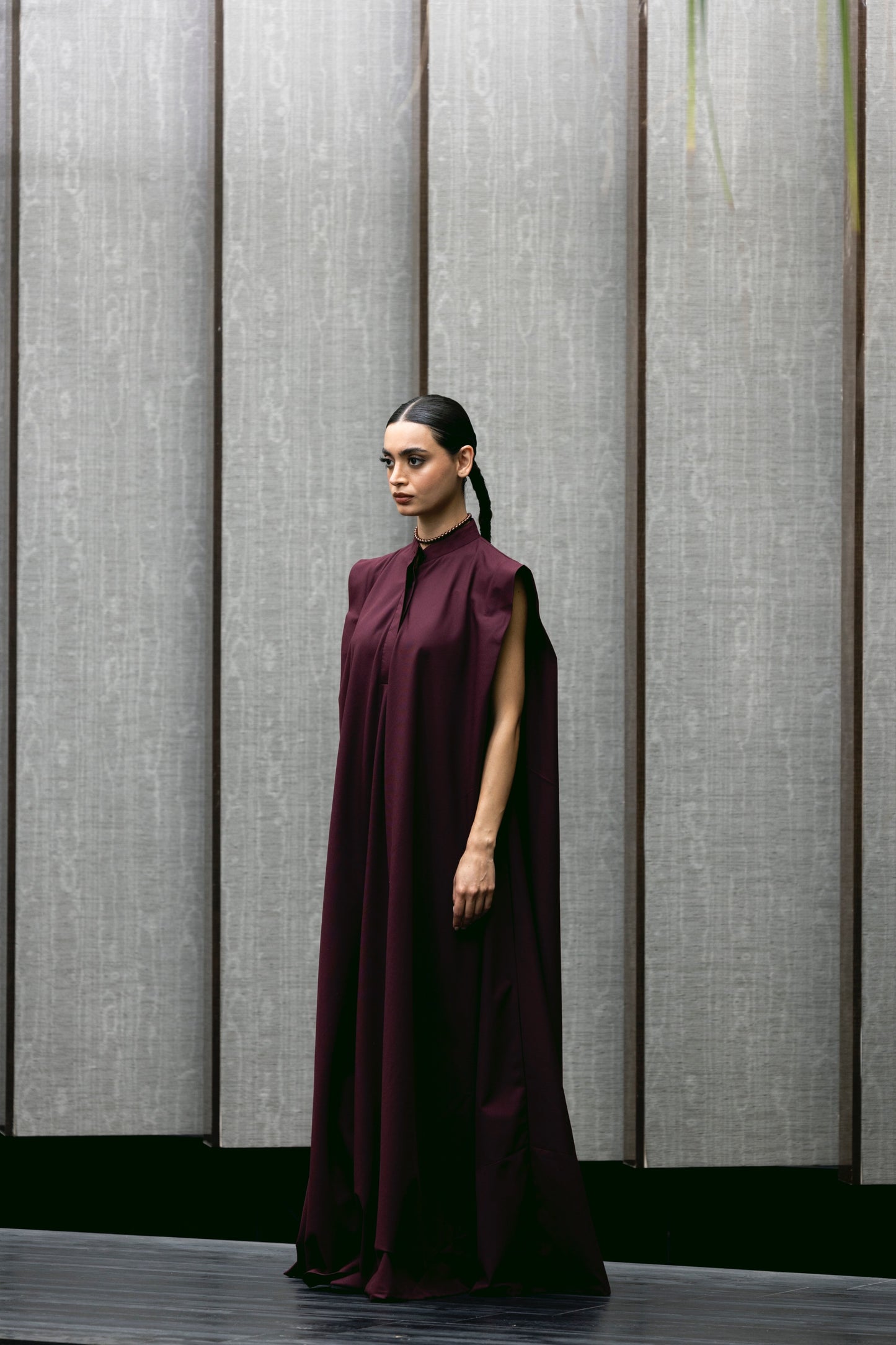 Burgundy Dishdasha