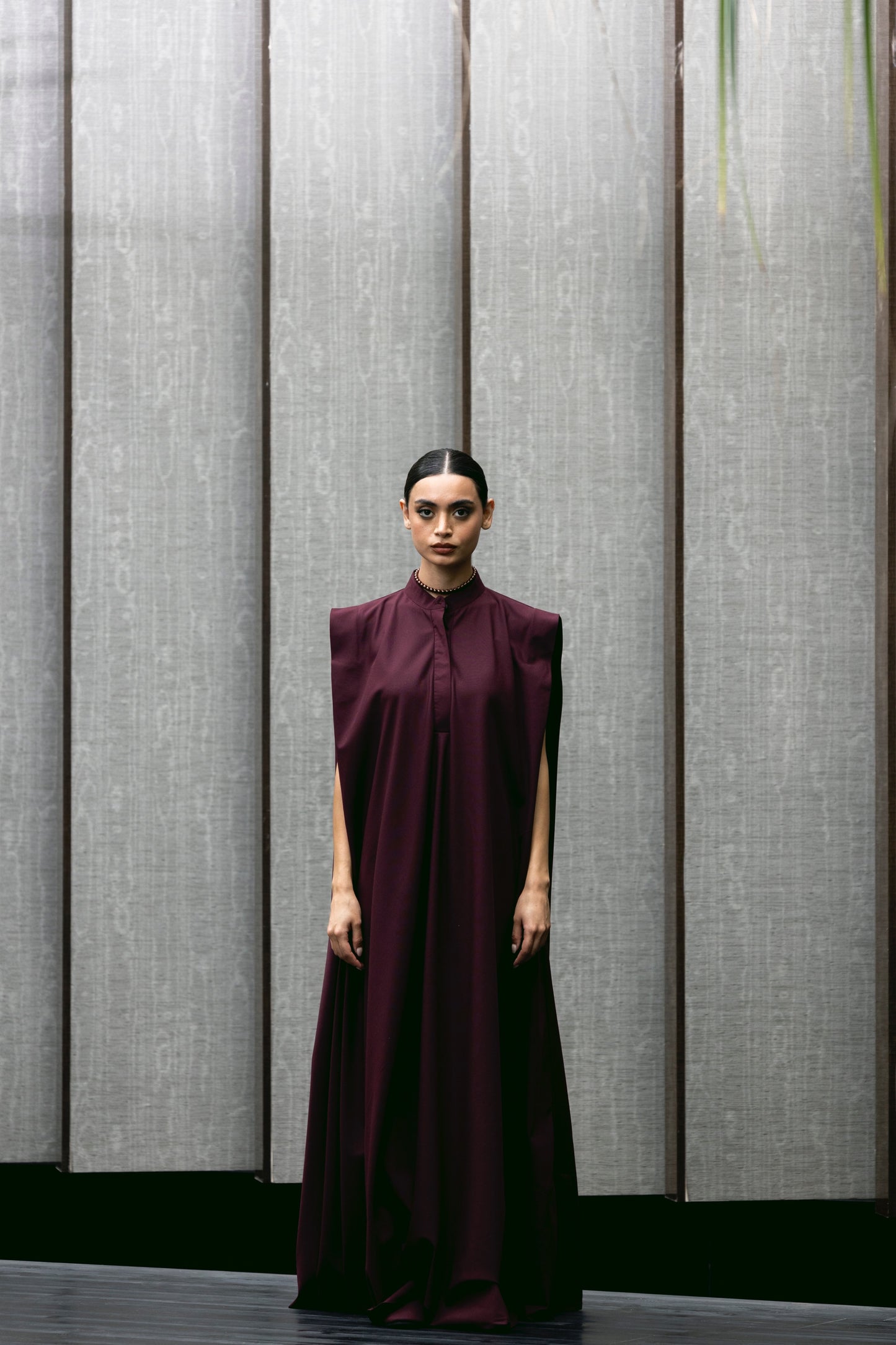 Burgundy Dishdasha