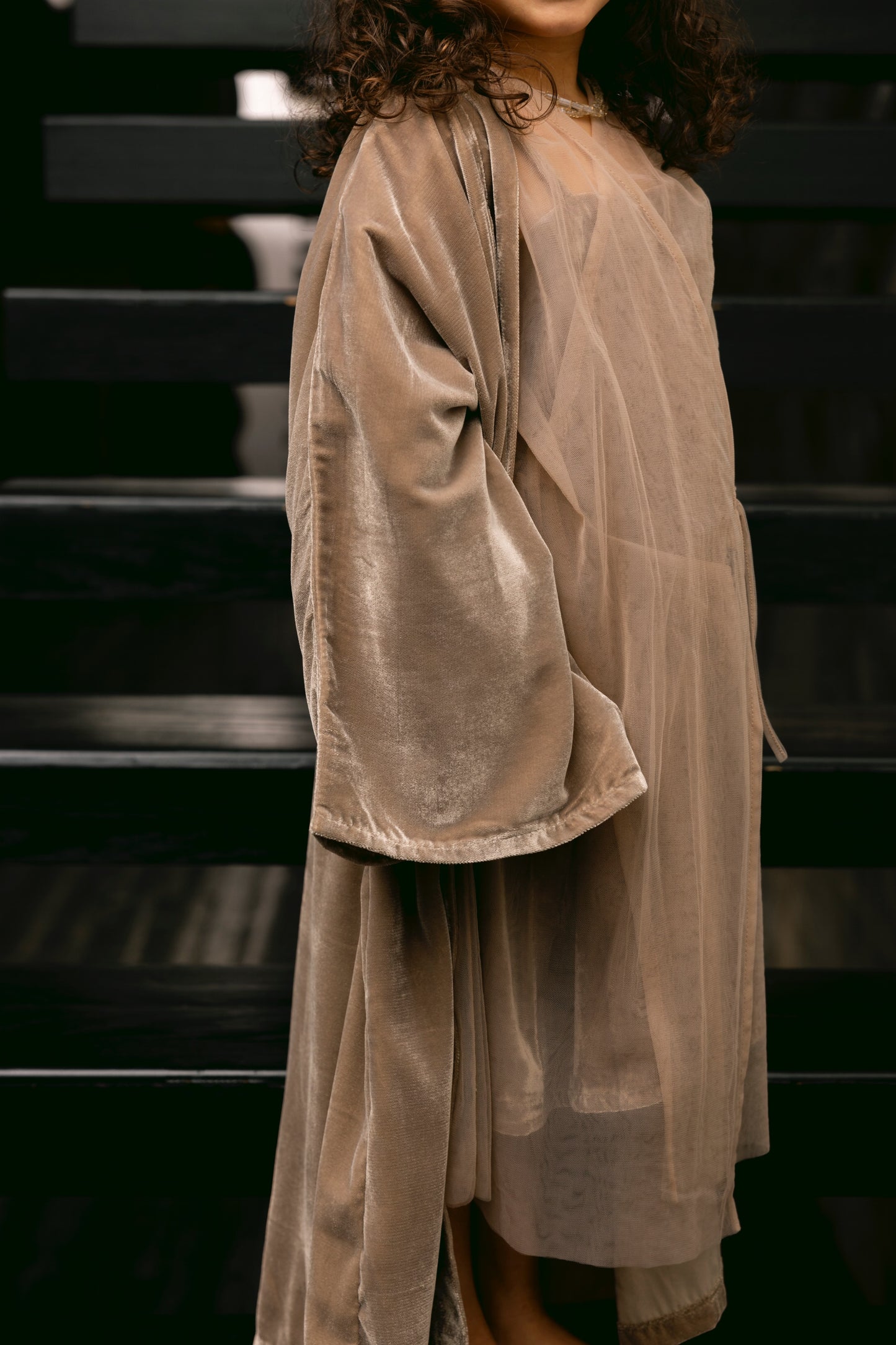 Velvet Sand Kaftan