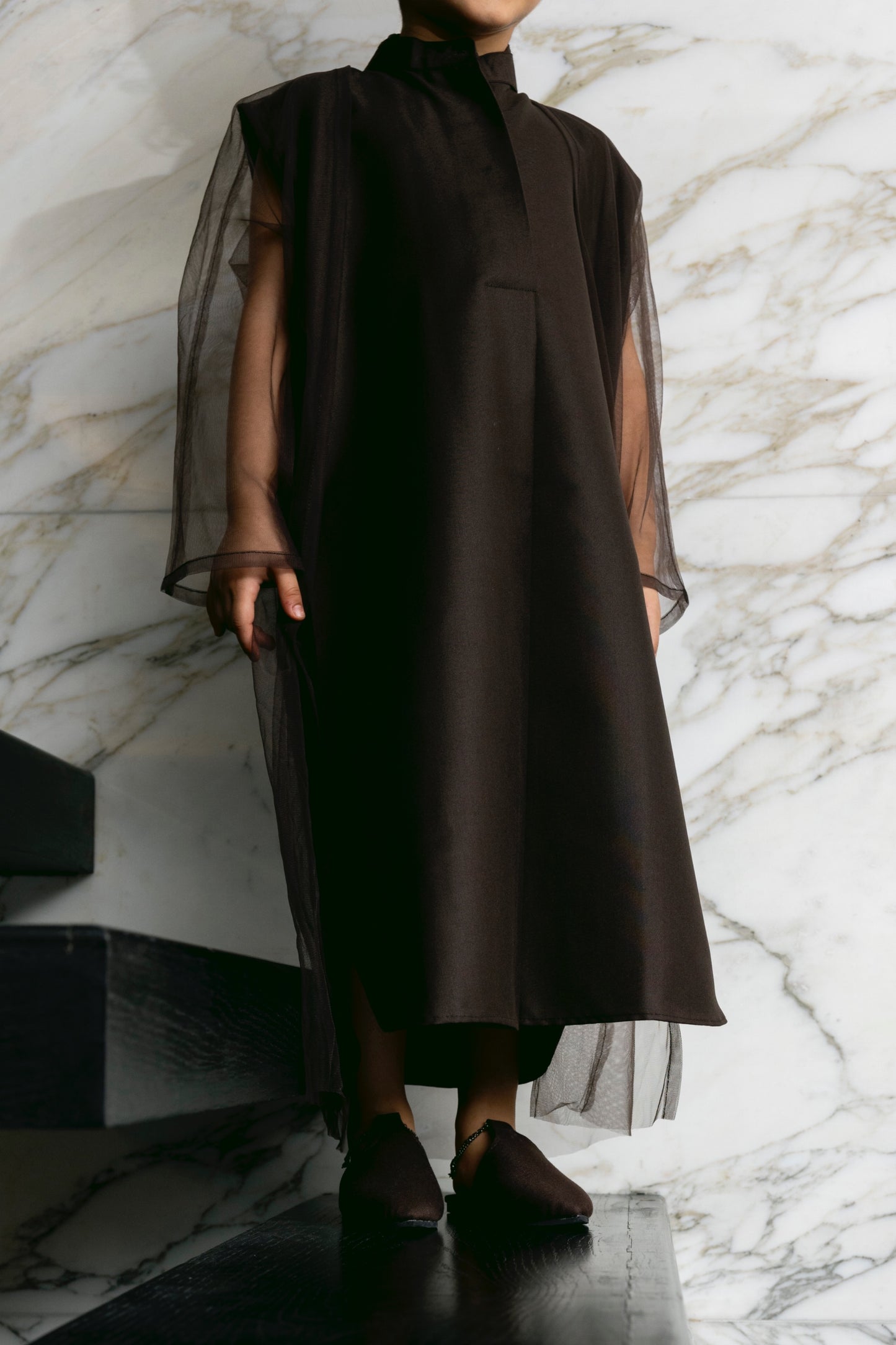 Dark Brown Dishdasha