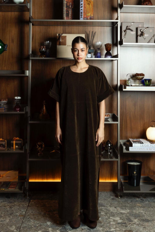 Velvet Olive Kaftan