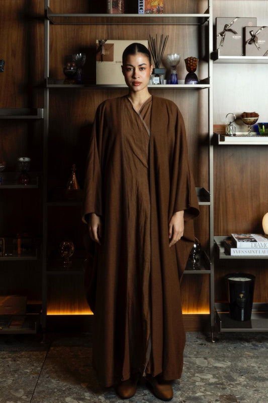 Wool Bisht & Wrap Kaftan