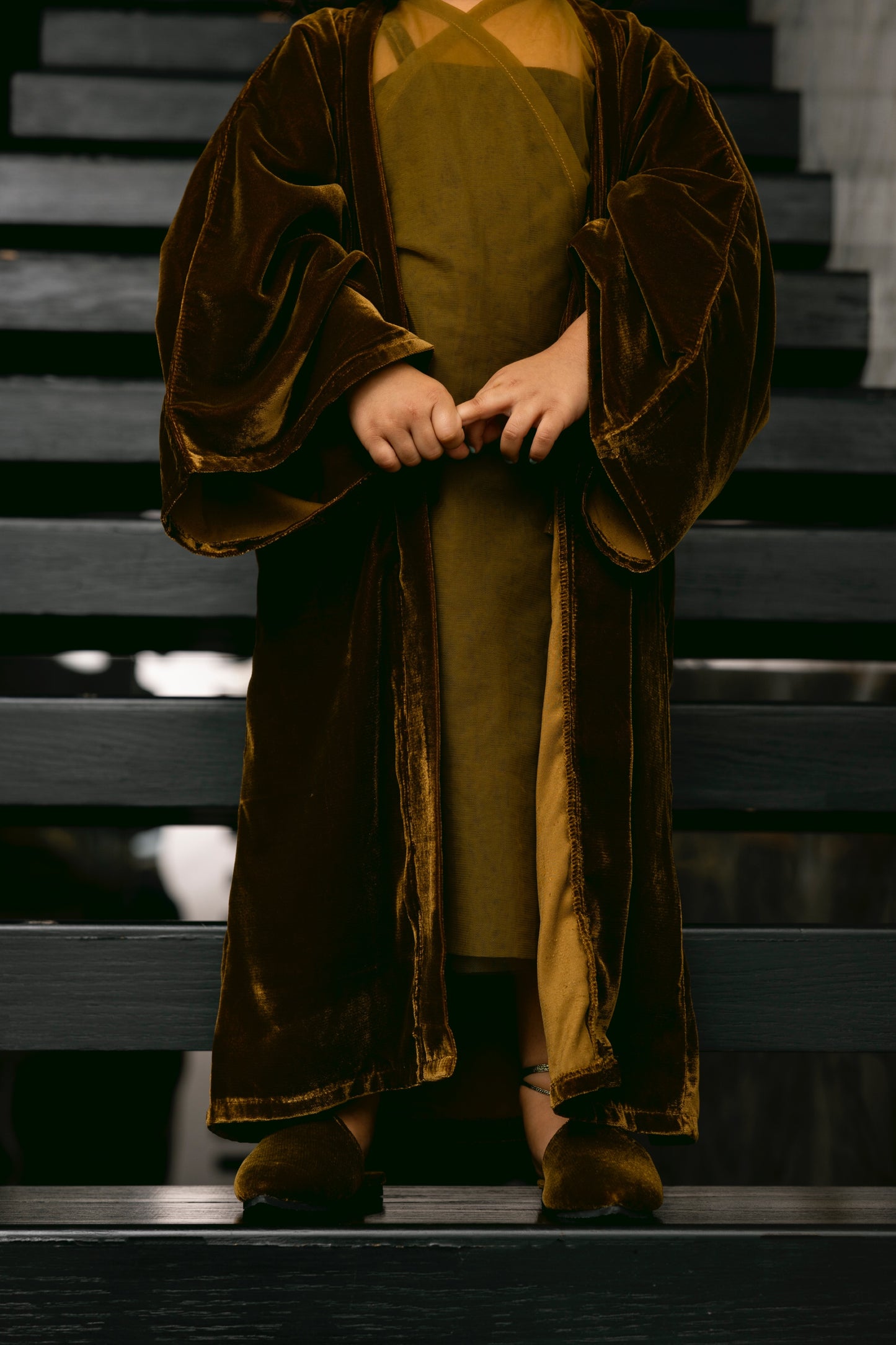 Velvet Moss Kaftan