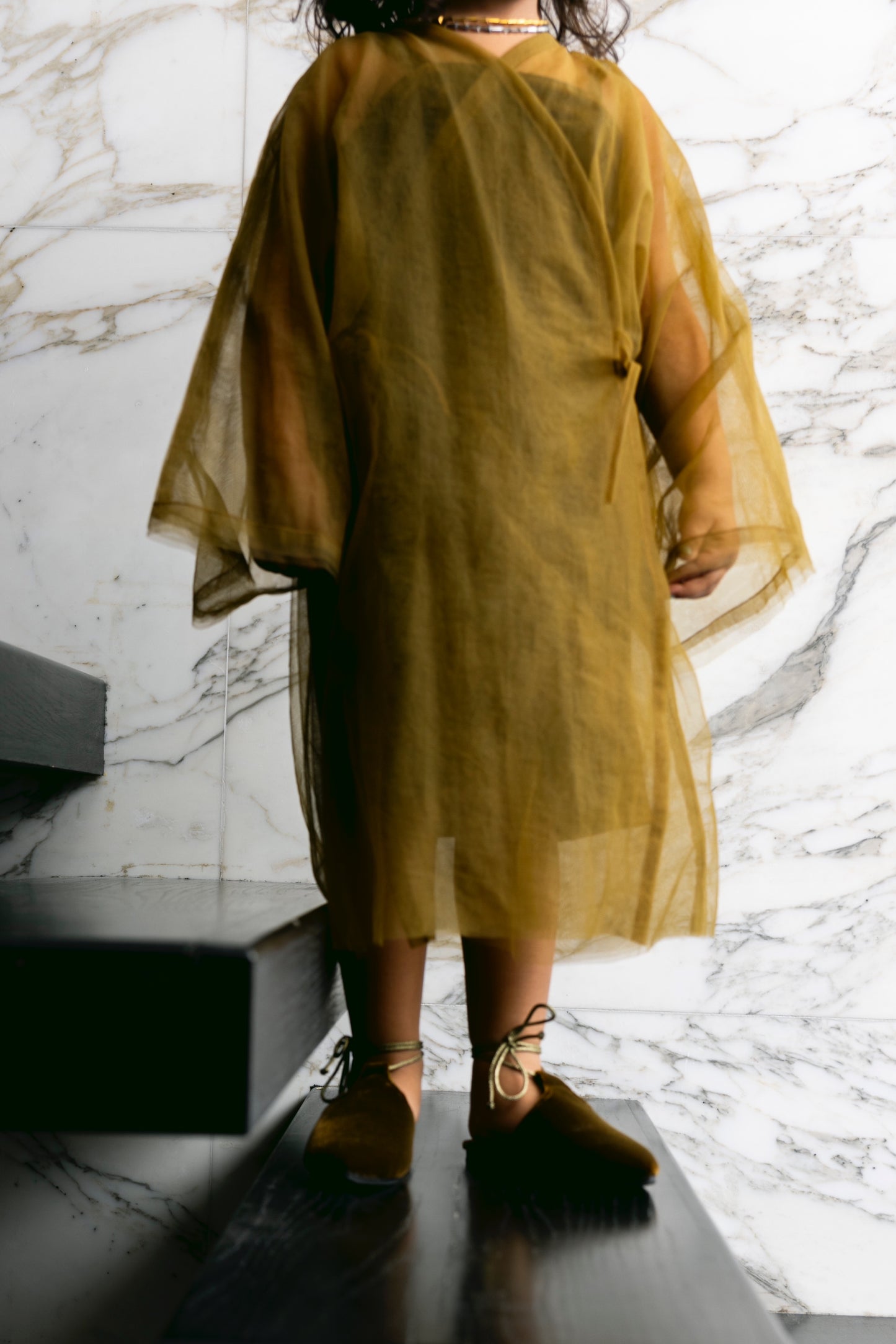 Velvet Moss Kaftan
